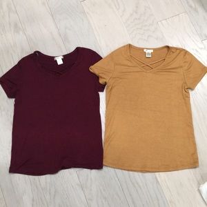 2 girls Bozzolo shirts